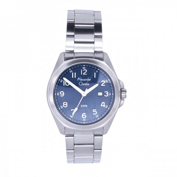 Alexandre Christie AC 6540 Silver Blue MDBSSBU